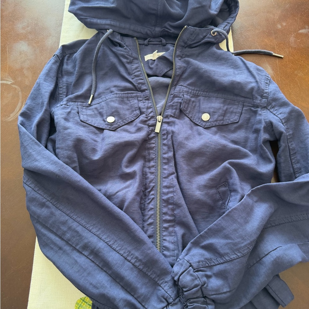 Maurices Women’s Dark Blue Raincoat